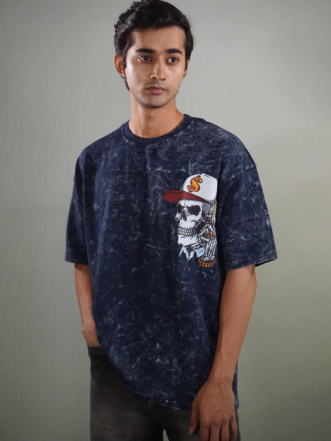 WHISPER FROM THE GRAVE Oversized T-Shirt