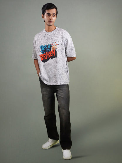 PUSH IT TIL IT'S BROKEN OVERSIZED T-Shirt