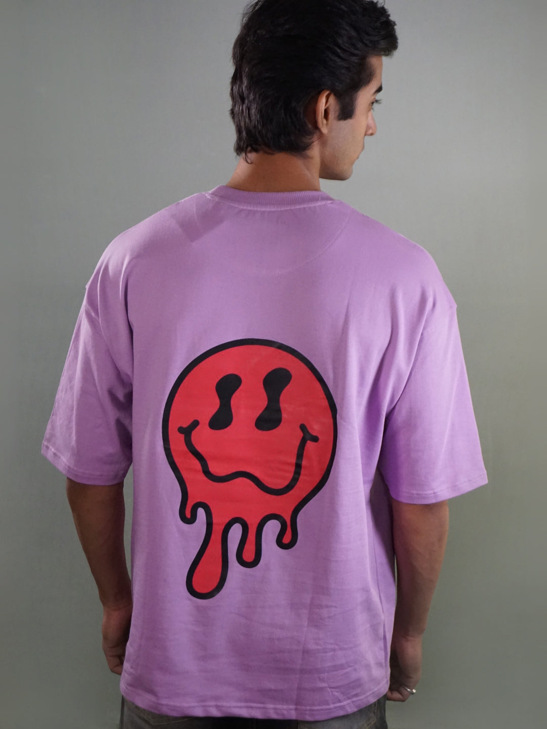 HOLY GHOST Lavender Oversized T-Shirt