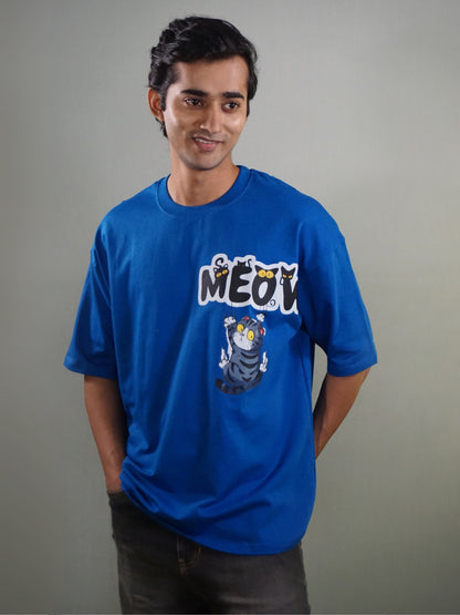 MEOW MOOD Oversized T-Shirt